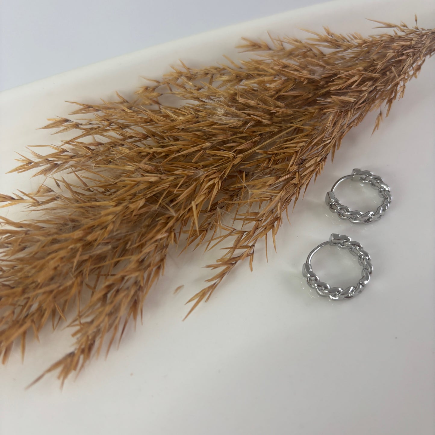 Rope Huggies (Silver)