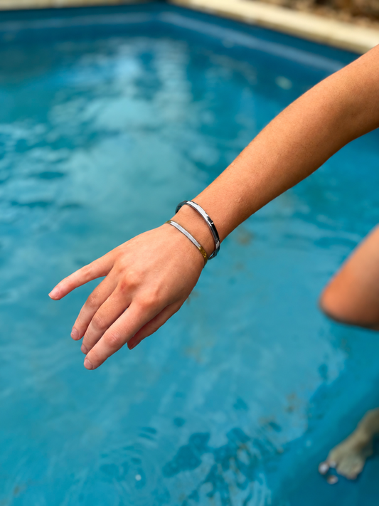 Herringbone Bracelet (Silver)
