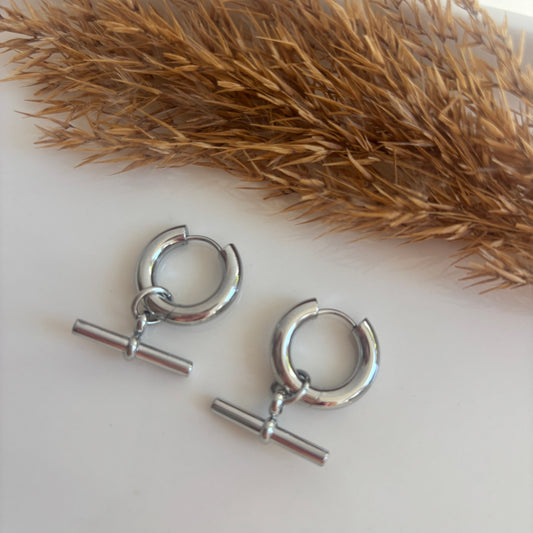 T-Bar Huggies (Silver)