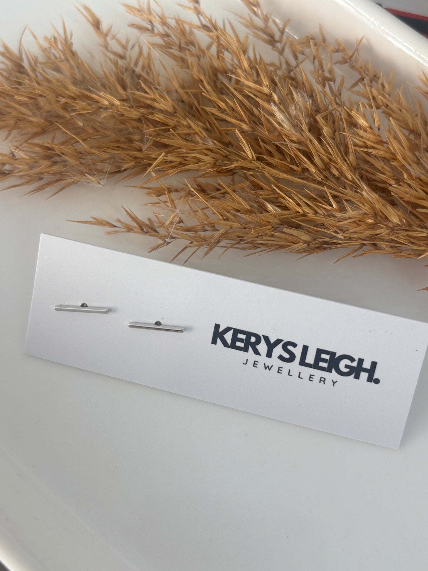 Bar Studs (Silver)