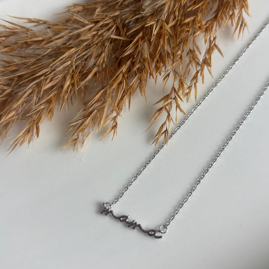 Mama Necklace (Silver)