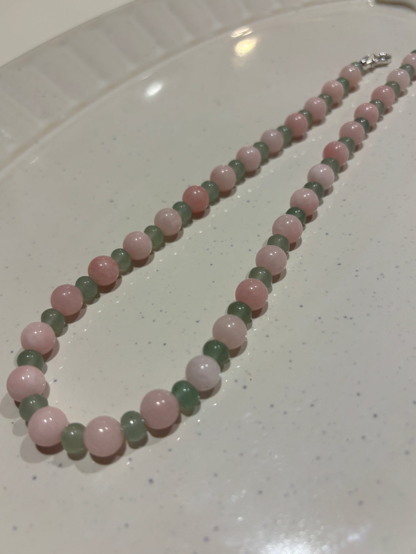 Strawberry Matcha Necklace