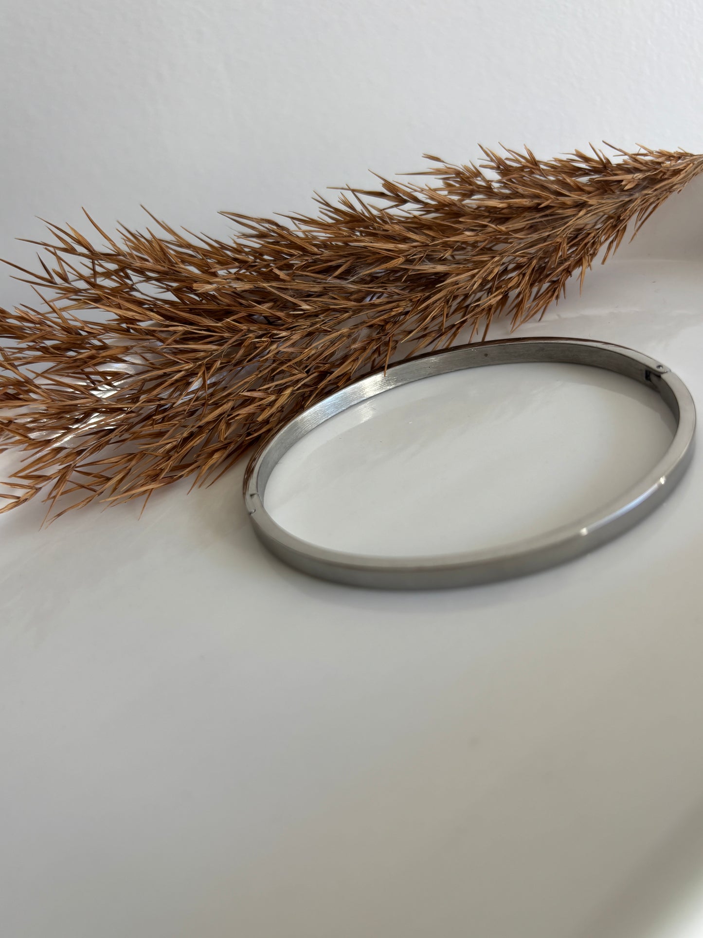 Solid Bangle (Silver)